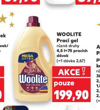 WOOLITE PRACÍ GEL