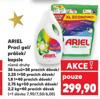 ARIEL PRACÍ KAPSLE