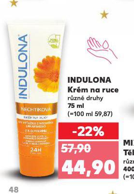 INDULONA KRÉM NA RUCE
