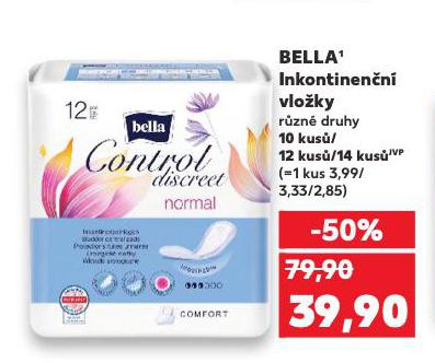 BELLA INKONTINENČNÍ VLOŽKY