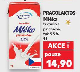 PRAGOLAKTOS TRVANLIVÉ MLÉKO