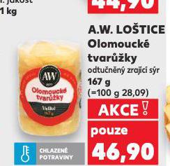 A.W. LOŠTICE OLOMOUCKÉ TVARŮŽKY