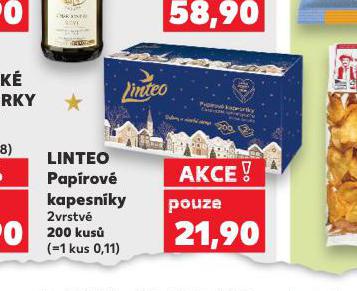LINTEO PAPÍROVÉ KAPESNÍKY