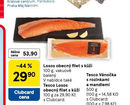 LOSOS OBECNÝ FILET S KŮŽÍ