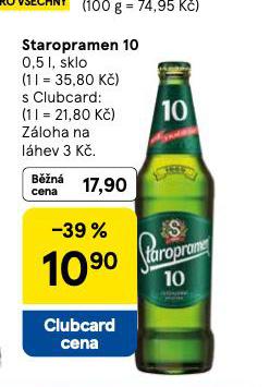 PIVO STAROPRAMEN 10