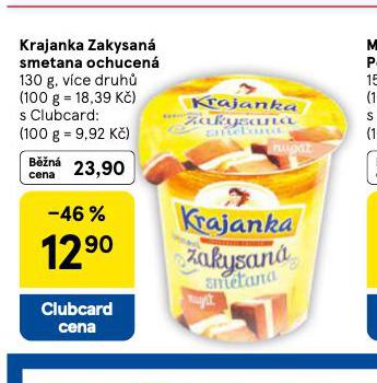 KRAJANKA ZAKYSAN� SMETANA OCHUCEN�