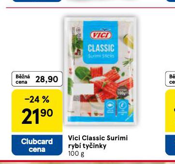 VICI CLASSIC SURIMI RYBÍ TYČINKY