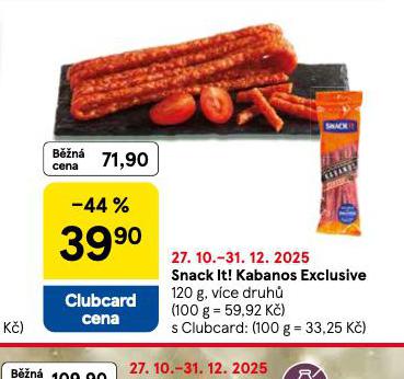 SNACK IT! KABANOS EXCLUSIVE