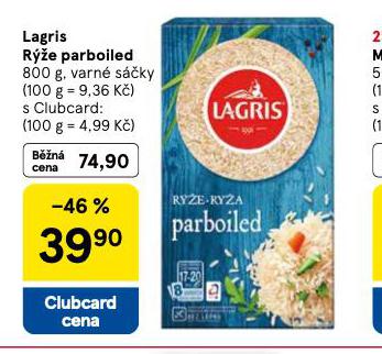 LAGRIS RݎE PARBOILED