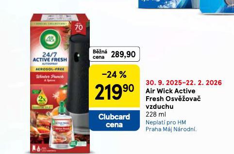 AIR WICK ACTIVE FRESH OSV̎OVA� VZDUCHU