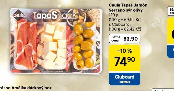 CAULA TAPAS JAM�N SERRANO S�R OLIVY