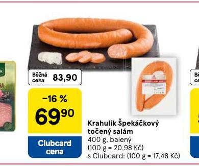 KRAHULÍK ŠPEKÁČKOVÝ TOČENÝ SALÁM