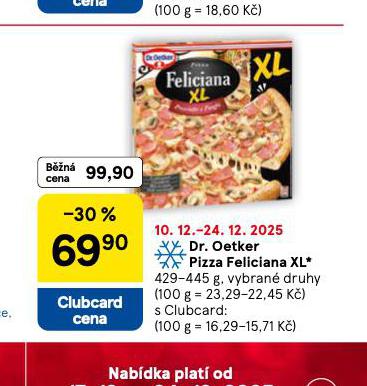 DR. OETKER PIZZA FELICIANA XL