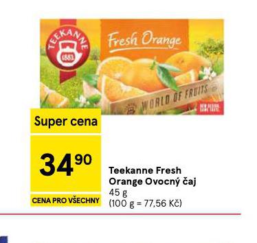 TEEKANNE FRESH ORANGE OVOCNÝ ČAJ