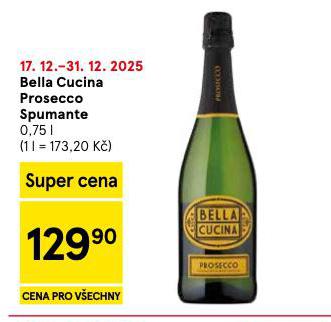 BELLA CUCINA PROSECCO SPUMANTE