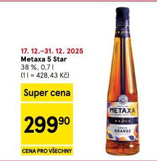 METAXA 5 STAR