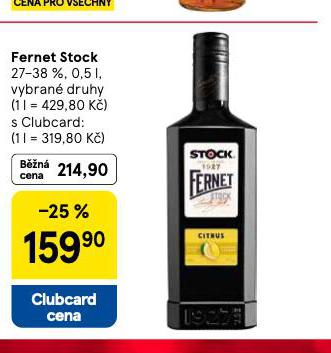 FERNET STOCK