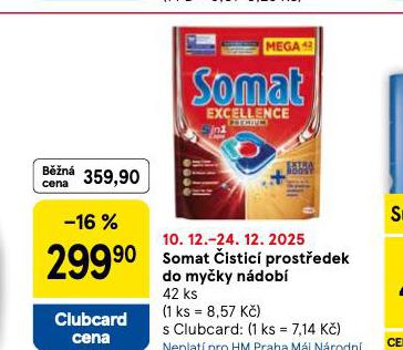 SOMTA ČISTÍCÍ PROSTŘEDEK DO MYČKY