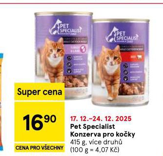 PET SPECIALIST KONZERVA PRO KOČKY