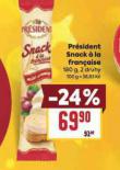 PRÉSIDENT SNACK Á LA FRANCOISE