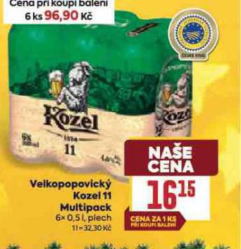 PIVO VELKOPOPOVICKÝ KOZEL 11