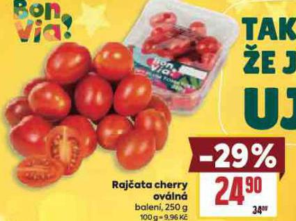 RAJČATA CHERRY OVÁLNÁ