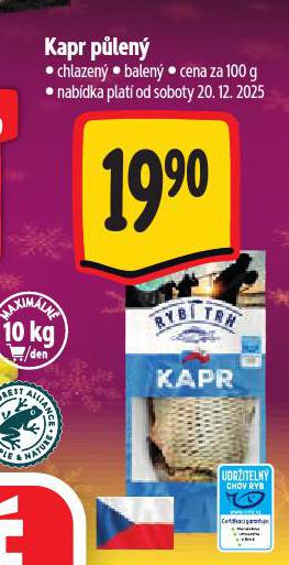 KAPR PŮLENÝ