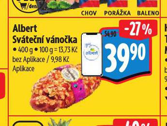 SVÁTEČNÍ VÁNOČKA