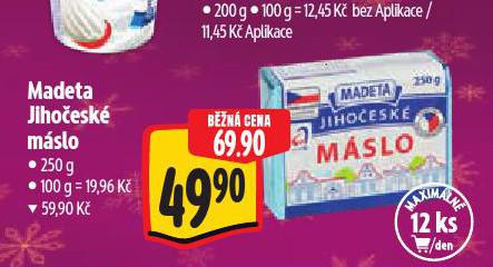 MADETA JIHOČESKÉ MÁSLO
