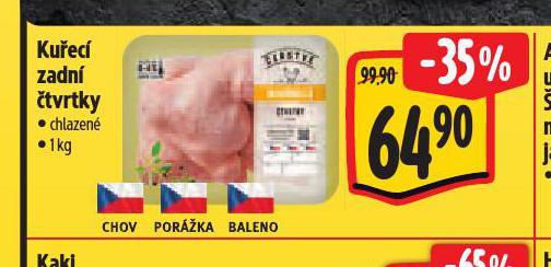 KUŘECÍ ZADNÍ ČTVRTKY