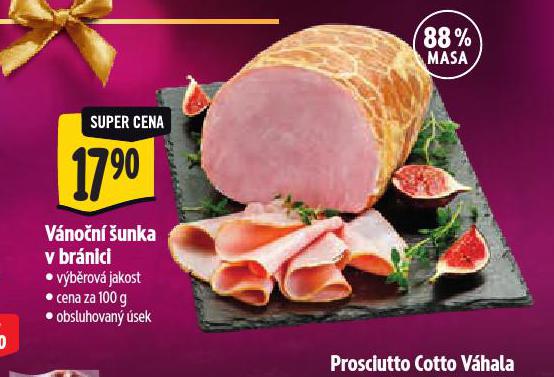 VÁNOČNÍ ŠUNKA V BRÁNICI