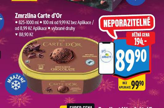 ZMRZLINA CARTE D'OR