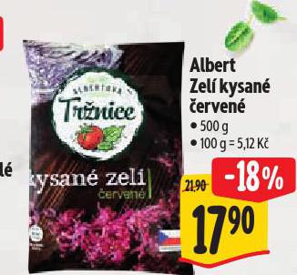 ZELÍ KYSANÉ ČERVENÉ