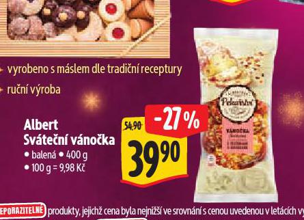 SVÁTEČNÍ VÁNOČKA