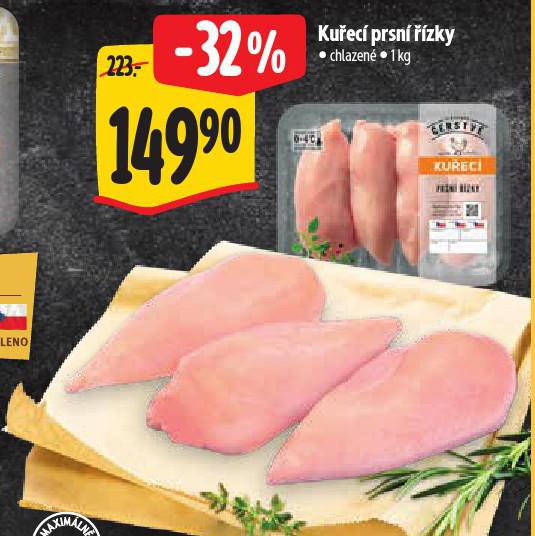 KUŘECÍ PRSNÍ ŘÍZKY