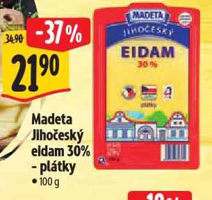 MADETA JIHOČESKÝ EIDAM 30%