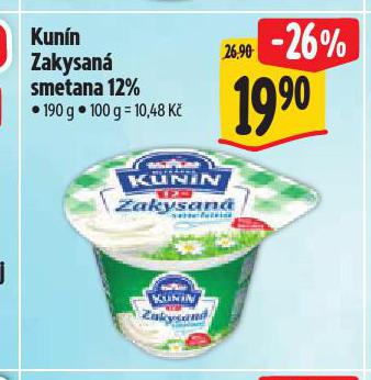 KUNÍN ZAKYSANÁ SMETANA