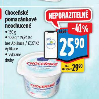 CHOCEŇSKÉ TRADIČNÍ POMAZÁNKOVÉ