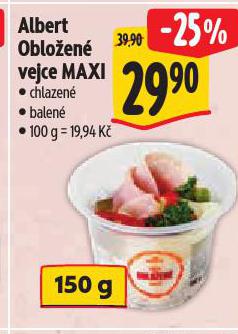 OBLOŽENÉ VEJCE MAXI