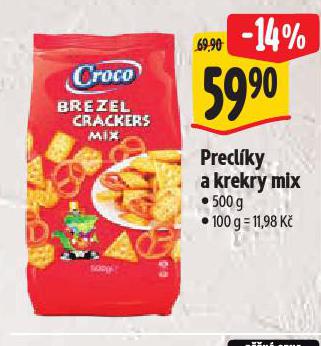 PRECLÍKY A KREKRY MIX