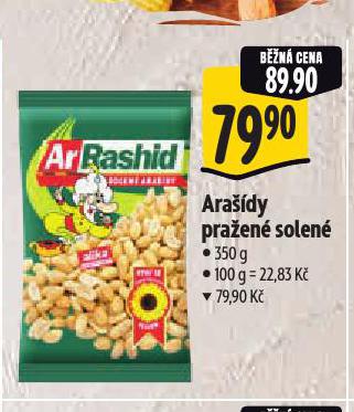 ARAŠÍDY PRAŽENÉ SOLENÉ