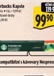 STARBUCKS KÁVOVÉ KAPSLE