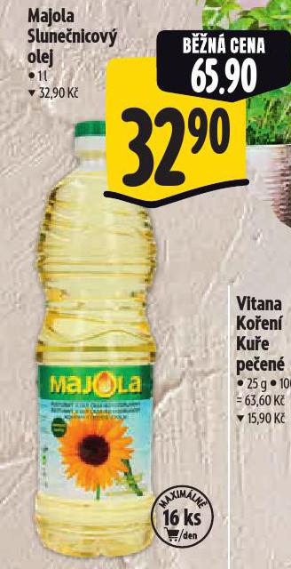 MAJOLA SLUNEČNICOVÝ OLEJ