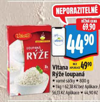 VITANA RÝŽE LOUPANÁ