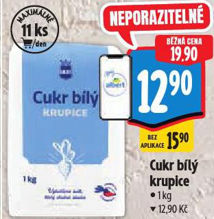 CUKR BÍLÝ KRUPICE