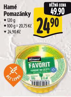 HAMÉ POMAZÁNKY