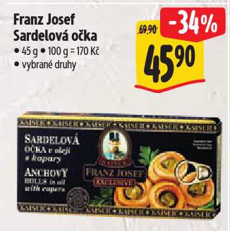 FRANZ JOSEF SARDELOVÁ OČKA