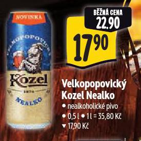PIVO VELKOPOPOVICKÝ KOZEL NEALKO