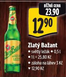 PIVO ZLAT� BA�ANT