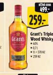 GRANT'S TRIPLE WOOD WHISKY